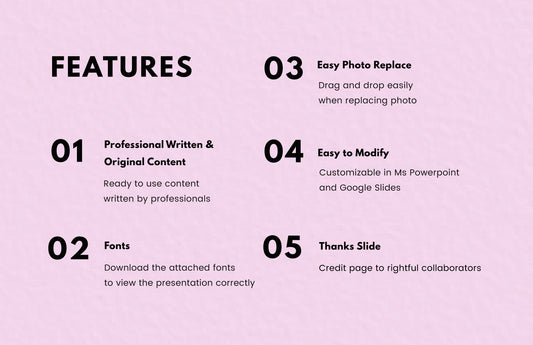 Aesthetic Vision Board Template Design