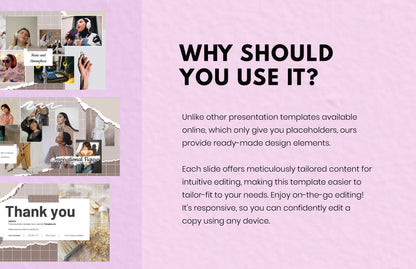 Aesthetic Vision Board Template Design